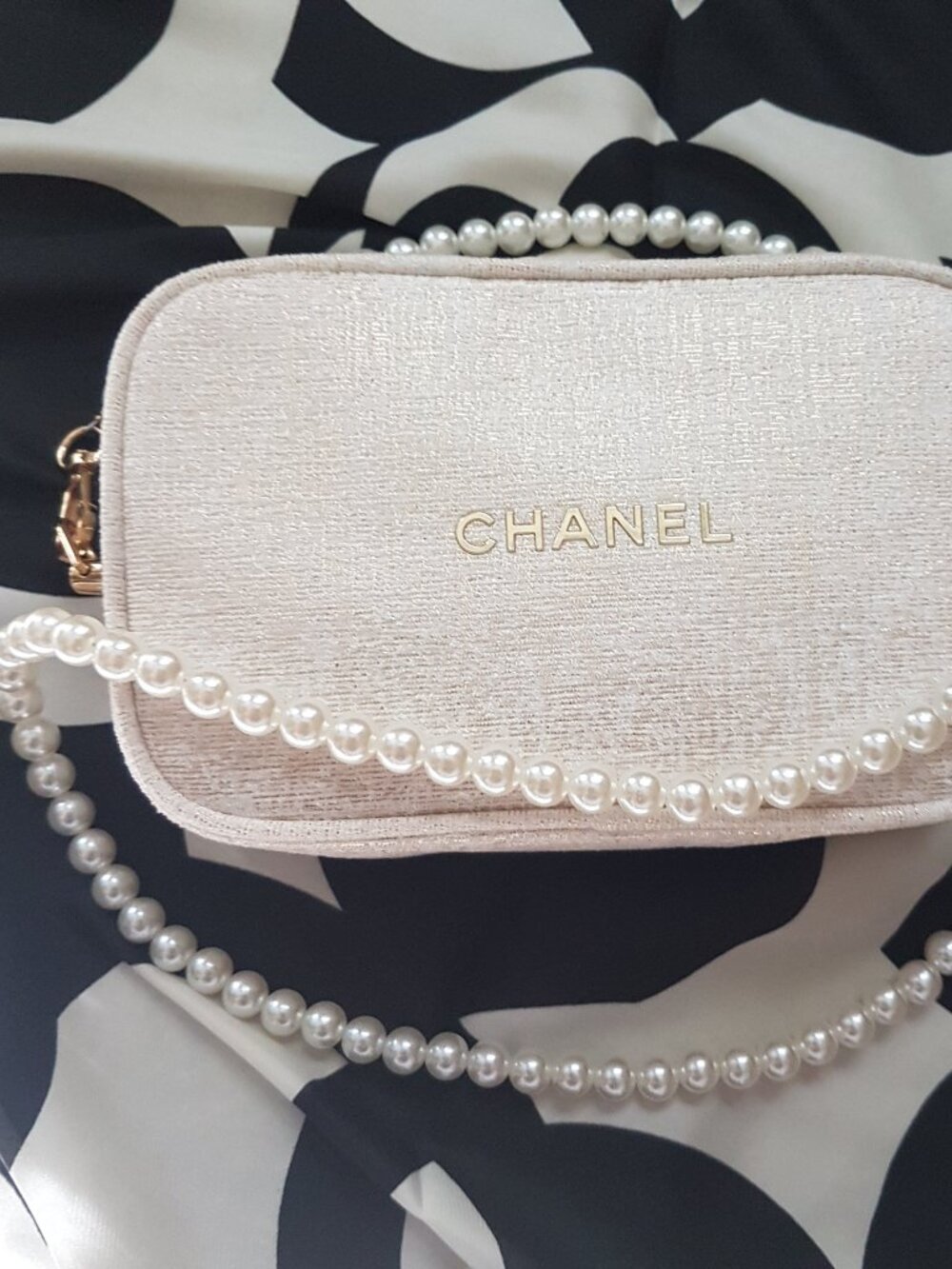 Chanel Tweed Pouch Limited Edition